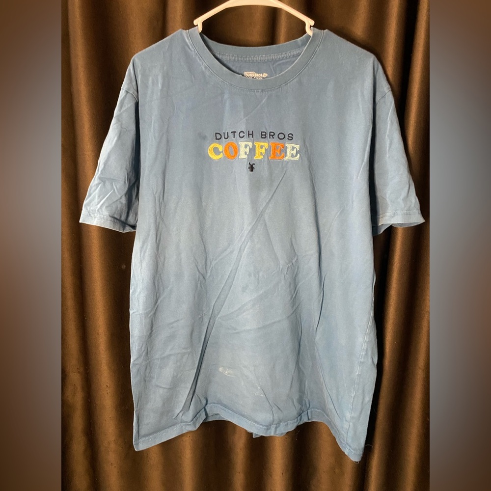 Dutch Bros Coffee Multicolored Short Sleeve T-shirt size XL
